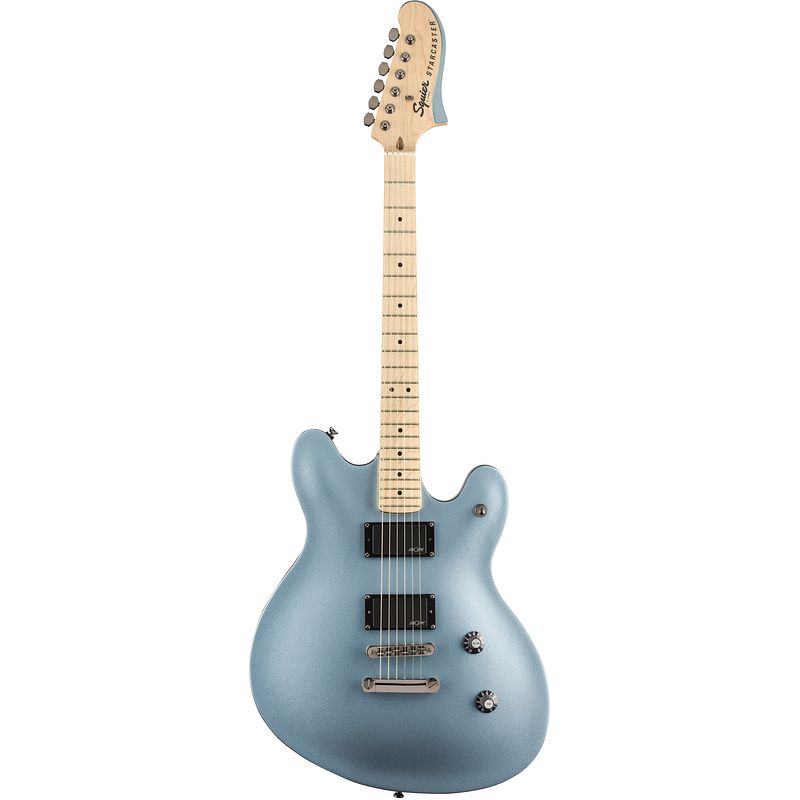 Foto van Squier contemporary active starcaster ice blue metallic mn