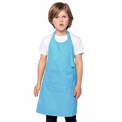 Foto van Basic keukenschort blauw voor kinderen - keukenschorten