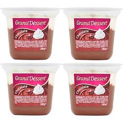 Foto van Ehrmann grand dessert chocolate 4 x 190g bij jumbo