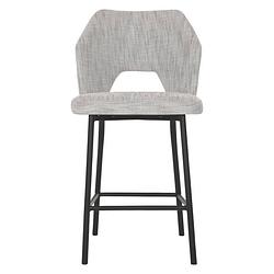 Foto van Must living counter chair bloom,100x54x57 cm, polaris light grey, s...