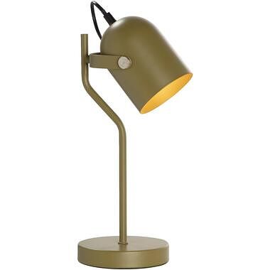 Foto van Bureaulamp senn - groen metaal - 39xø17,5 cm - leen bakker