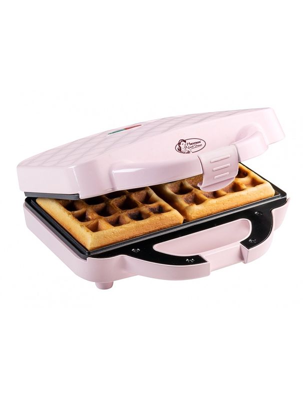 Foto van Bestron awb700p wafelmaker roze