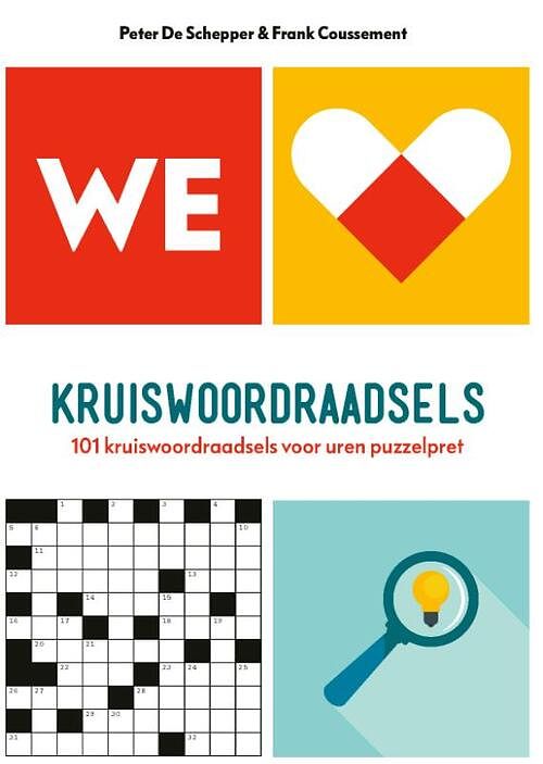 Foto van We love kruiswoordraadsels - frank coussement, peter de schepper - paperback (9789464290165)