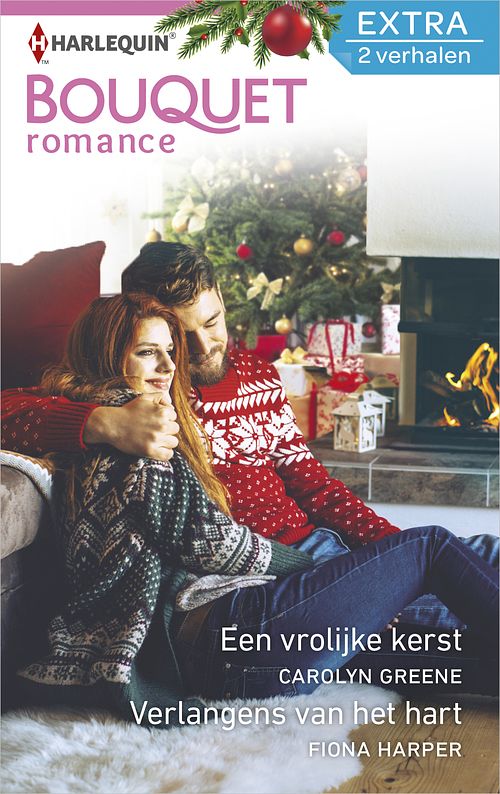 Foto van Een vrolijke kerst ; verlangens van het hart - carolyn greene, fiona harper - ebook