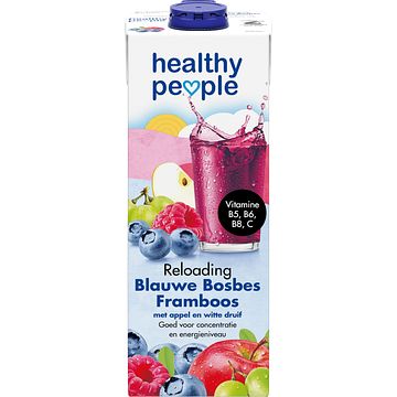 Foto van Healthy people blauwe bosbes en framboos 1l bij jumbo