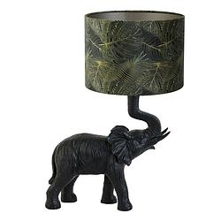 Foto van Lampvoet elephant met lampenkap amazone 25-25-18 groen