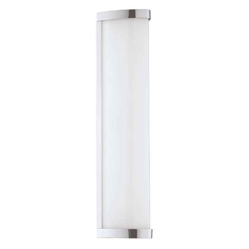 Foto van Eglo gita 2 wand/plafondlamp - led - lengte 350mm. - chroom - wit