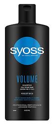 Foto van Syoss volume shampoo 440ml bij jumbo