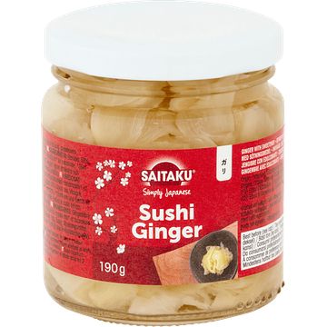 Foto van Saitaku sushi ginger 190g bij jumbo