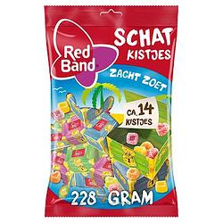 Foto van Red band schatkistjes uitdeelverpakking zacht zoet snoep 228g bij jumbo