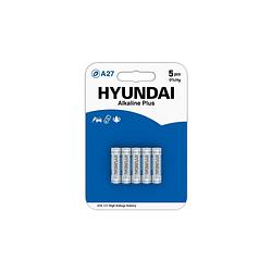 Foto van Hyundai - alkaline a27 knoopcel batterijen - 5 stuks