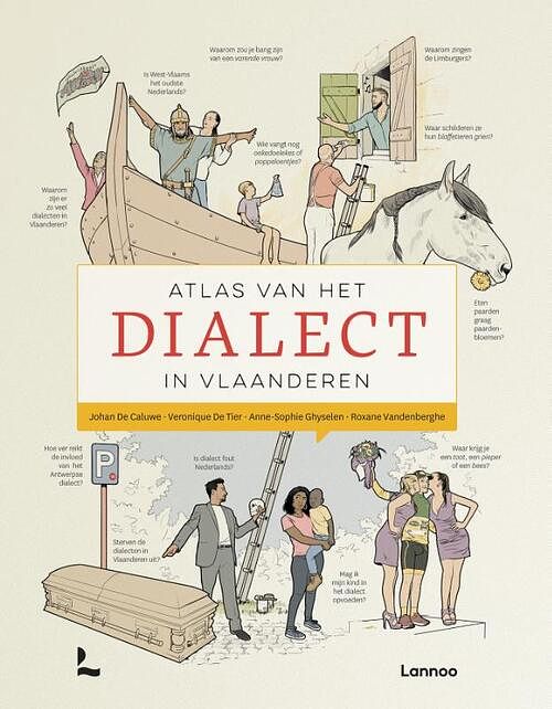 Foto van Atlas van het dialect in vlaanderen - anne-sophie ghyselen - hardcover (9789401468404)