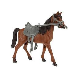 Foto van Toi-toys horses pro bruin paard met zadel
