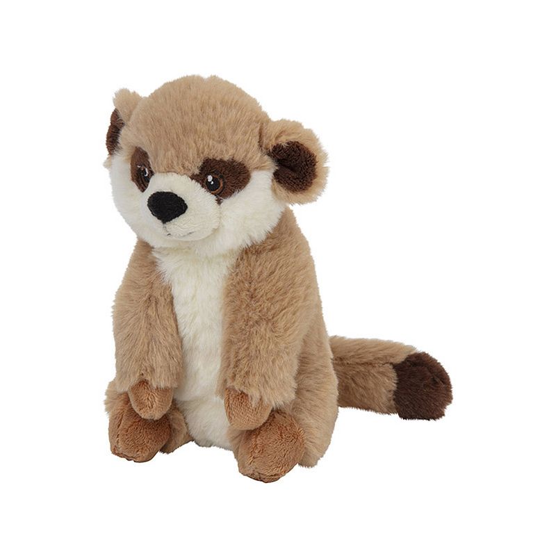 Foto van Pluche dieren knuffels stokstaartje van 16 cm - knuffeldier