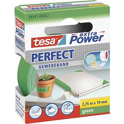 Foto van Tesa extra power perfect plakband - groen- 19 mm x 2,75 m