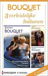 Foto van 3 verleidelijke italianen - trish morey, michelle reid, chantelle shaw - ebook