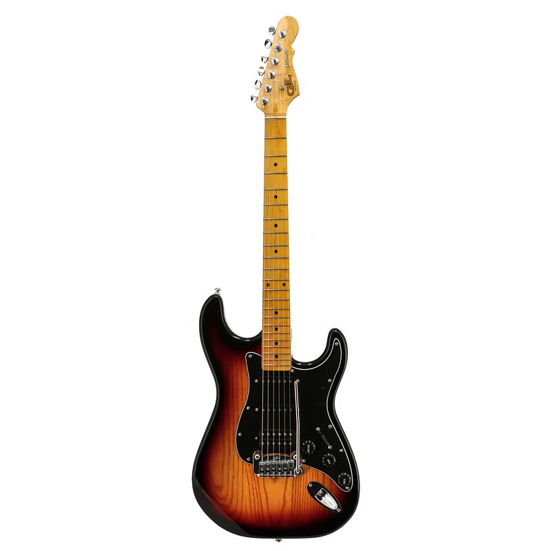 Foto van G&l tribute legacy hss 3-tone sunburst elektrische gitaar