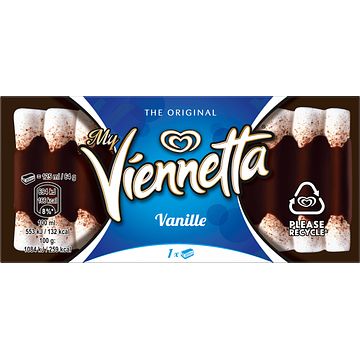 Foto van Viennetta vanille mini ijs 125ml bij jumbo