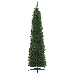 Foto van Christmasgoodz - kunstkerstboom - smalle kunstkerstboom - smalle kerstboom - 210 cm