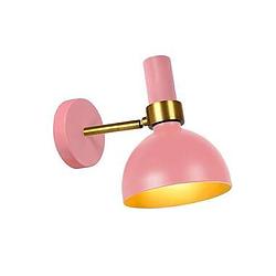 Foto van Lucide wandlamp novan - roze - leen bakker