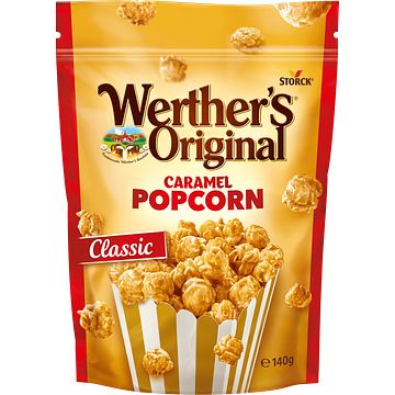 Foto van Werther'ss original caramel popcorn 140g bij jumbo