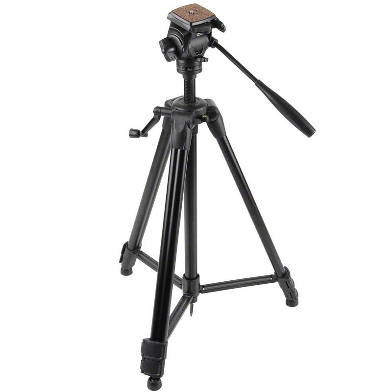 Foto van Walimex fw-3970 tripod 1/4 inch werkhoogte: 68 - 172 cm zwart incl. tas