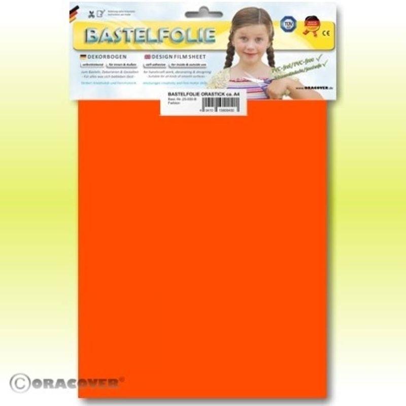 Foto van Oracover orastick 25-060-b plakfolie (l x b) 300 mm x 208 mm oranje