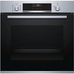 Foto van Bosch hba5560s0 - ingebouwde elektrische oven - 71 l - luchtpulsé - reiniging ecologisch schoon - 7 kookmodi - roestvrij