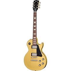 Foto van Gibson les paul standard 60s mahogany top tv yellow elektrische gitaar met koffer