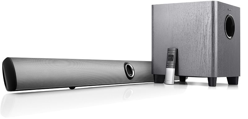 Foto van Edifier b8 soundbar zilver