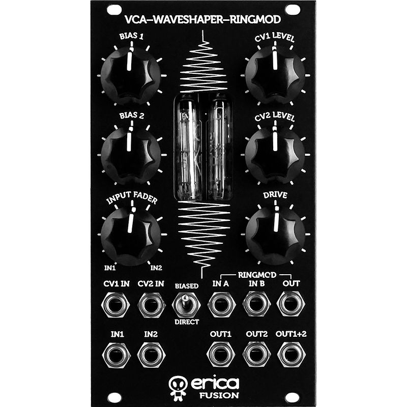 Foto van Erica synths fusion vca/waveshaper/ringmodulator eurorack module