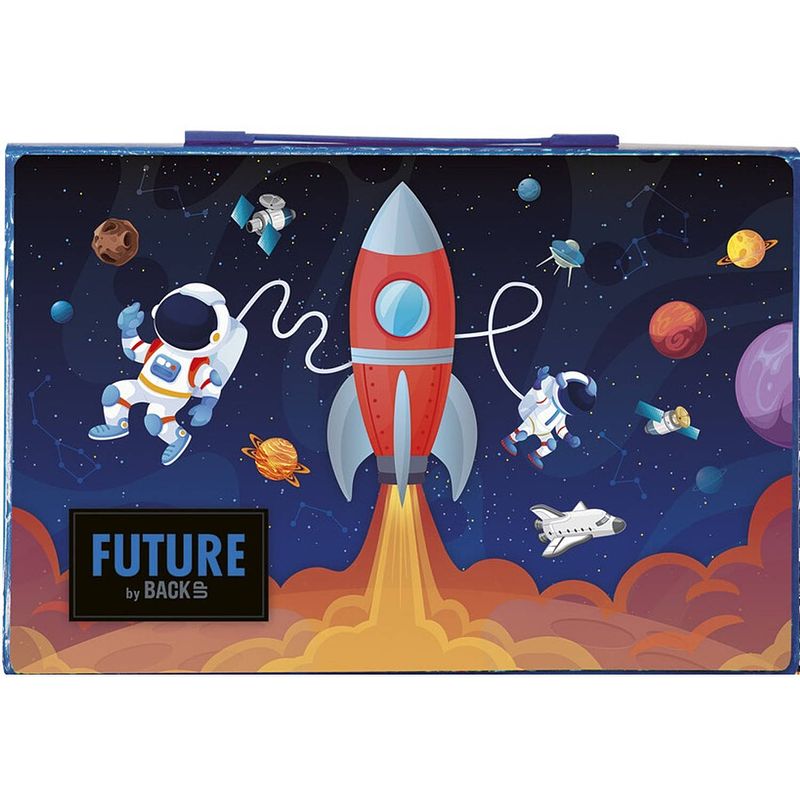 Foto van Future by backup kleurset jongens 31 x 21,5 cm blauw 68-delig