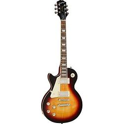 Foto van Epiphone les paul standard 's60s bourbon burst lh linkshandige elektrische gitaar