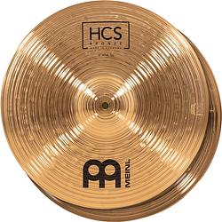 Foto van Meinl hcsb15h hcs bronze 15 inch hi-hat