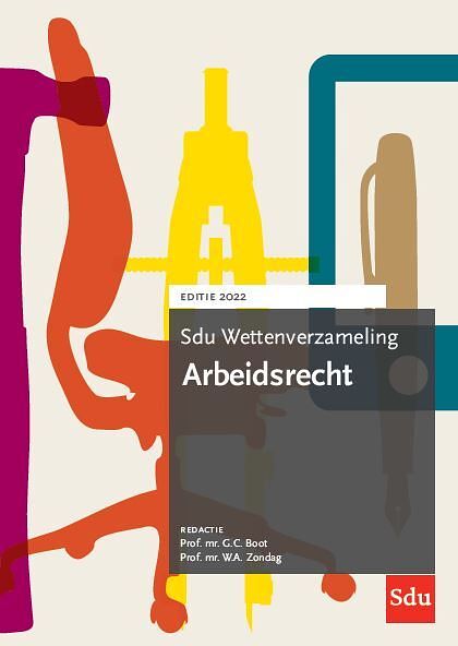 Foto van Sdu wettenverzameling arbeidsrecht 2022 - paperback (9789012407694)