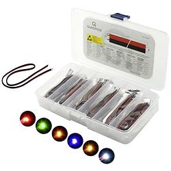 Foto van Quadrios led-assortiment rood, groen, geel, blauw, wit, amber 20 ma 3.0 v