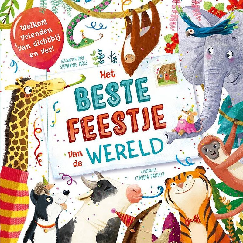 Foto van Rebo productions kinderboek beste feestje van de wereld