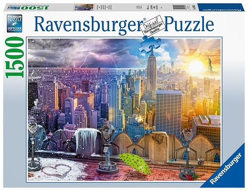 Foto van Ravensburger puzzel new york skyline