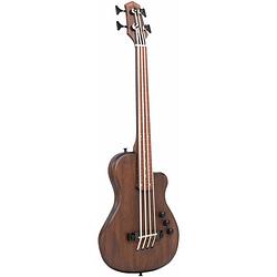 Foto van Gold tone me-bass/fl fretloze elektrische microbass met draagtas