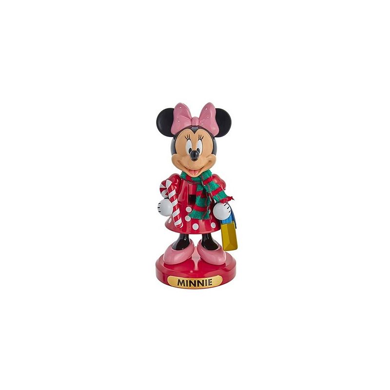 Foto van Kurt s. adler - minnie w-candy cane nutcracker 10 inch