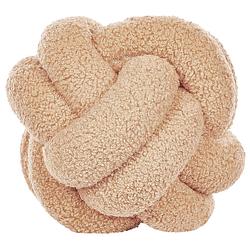 Foto van Beliani malni - sierkussen-beige-bouclé