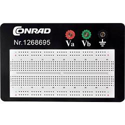 Foto van Tru components 0165-40-1-3301b breadboard totaal aantal polen 610 (l x b x h) 114.3 x 186.2 x 8.4 mm 1 stuk(s)