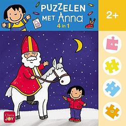 Foto van Puzzelen met anna. 4-in-1-puzzel sinterklaas - overig (5407009981296)