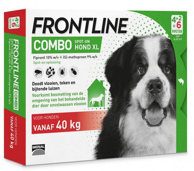 Foto van Frontline spot-on combo hond xl