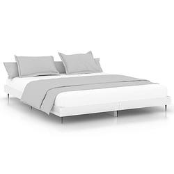 Foto van The living store bedframe - bedframes - afmeting- 203 x 183 x 20 cm - ken- duurzaam - stabiel - multiplex lattenbodem