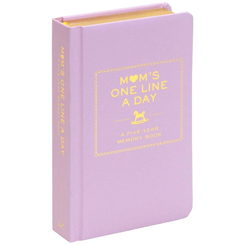 Foto van Chronicle books boekje moms one line a day roze - (isbn:9780811874908)