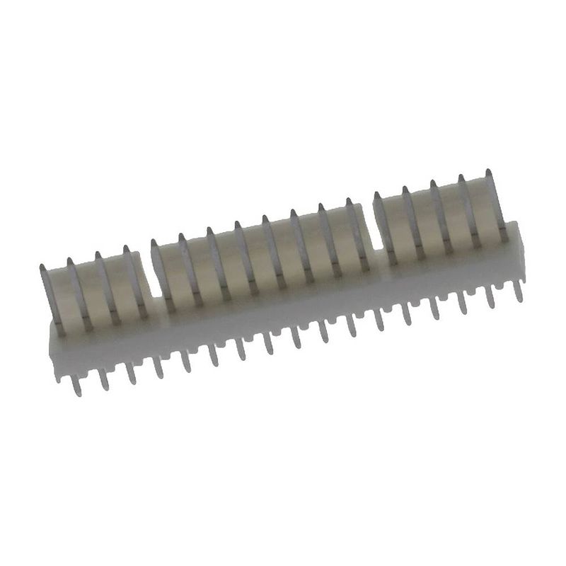 Foto van Molex 22232171 male header (standaard) totaal aantal polen: 17 rastermaat: 2.54 mm 1 stuk(s) bulk