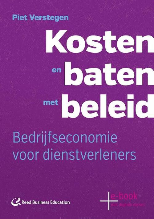 Foto van Kosten en baten met beleid - piet verstegen - ebook