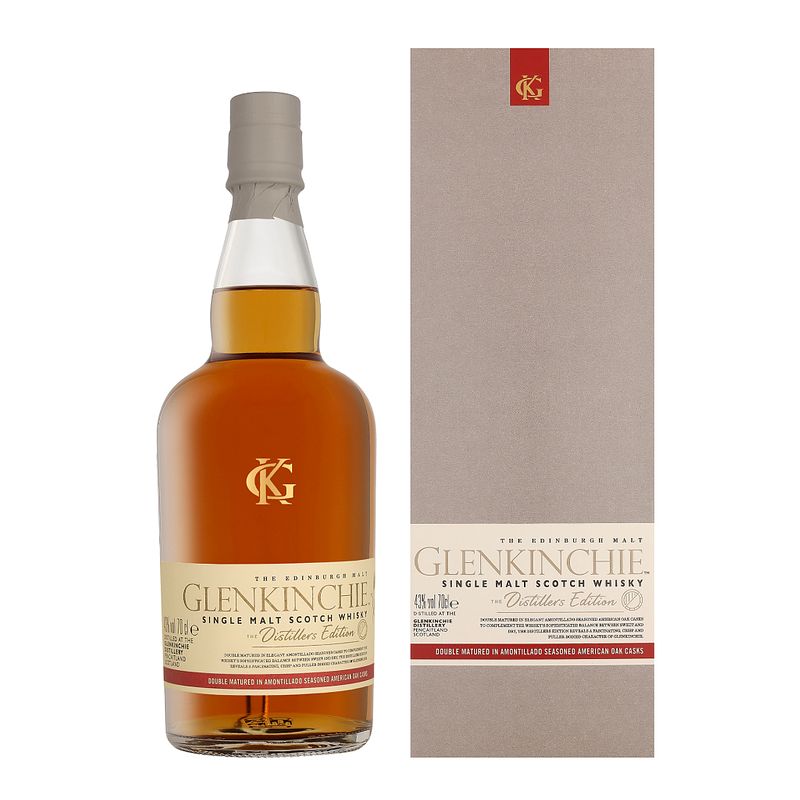 Foto van Glenkinchie distillers edition 2022 70cl whisky + giftbox