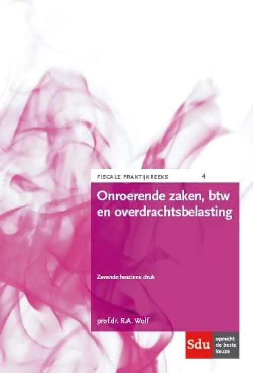 Foto van Onroerende zaken, btw en overdrachtsbelasting - r.a. wolf - paperback (9789012397315)